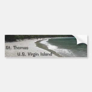 Autocollant De Voiture La baie de Magen, St Thomas