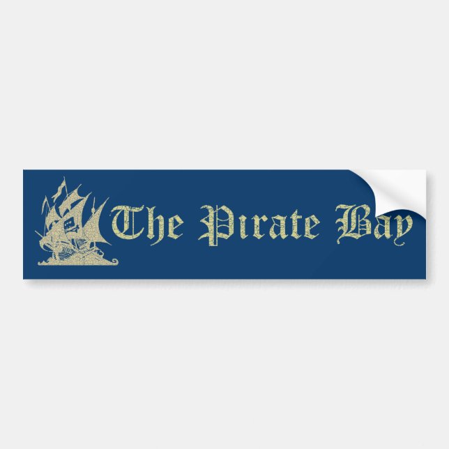 Autocollant De Voiture La baie de pirate (Devant)