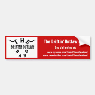 Autocollant De Voiture La bande proscrite par Driftin - Bumpersticker