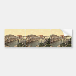 Autocollant De Voiture La bourse et le port, Konigsberg, Prusse est, G
