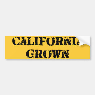 Autocollant De Voiture La Californie développée