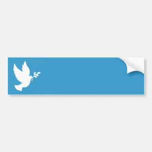 Autocollant De Voiture La colombe de la paix