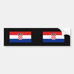 Autocollant De Voiture La Croatie, Croatie