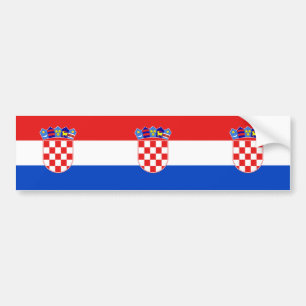 Autocollant De Voiture La Croatie, Croatie