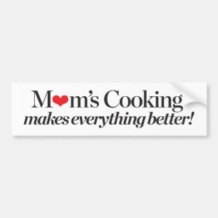 Autocollant De Voiture La cuisine de la maman rend tout meilleur