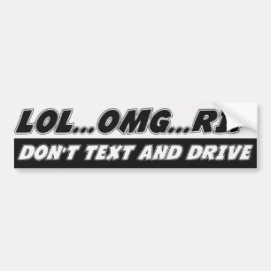 Autocollant De Voiture La DÉCHIRURE de LOL… OMG… ne font pas texte e