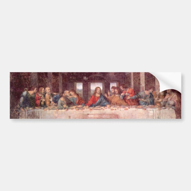 Autocollant De Voiture La Dernière Cène de Léonard de Vinci, Renaissance (Devant)