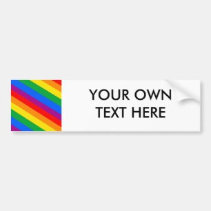 Autocollant De Voiture La fierté de GLBT barre 2