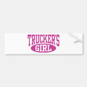 Autocollant De Voiture La fille du camion