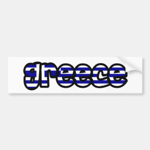 Autocollant De Voiture La Grèce