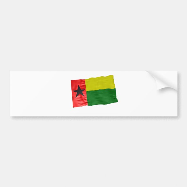 Autocollant De Voiture la Guinée-Bissau (Devant)