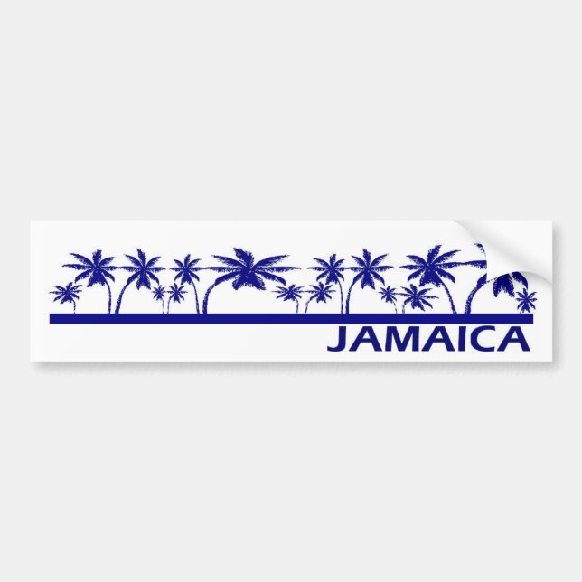 Autocollant De Voiture La Jamaïque (Devant)