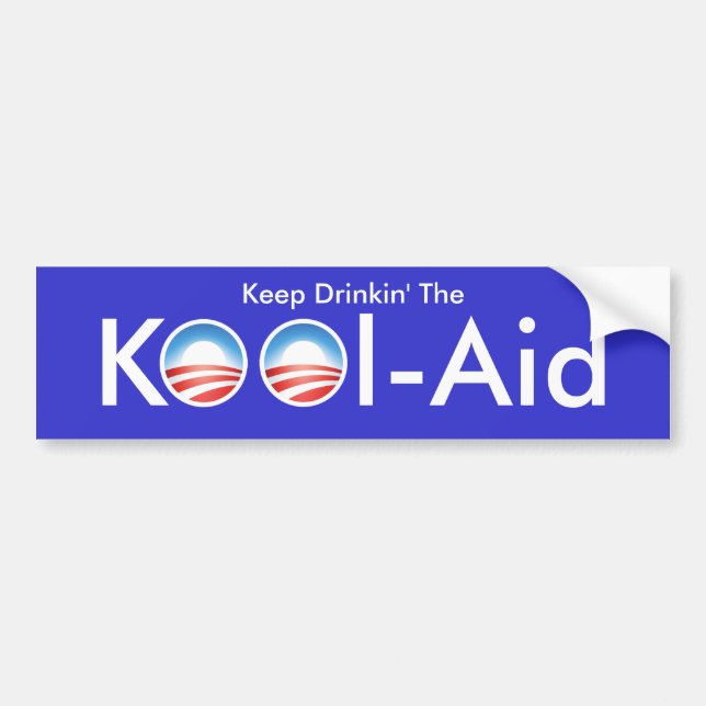 Autocollant De Voiture La Kool-Aide d'Obama (Devant)