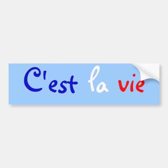 Autocollant De Voiture La La de C'est luttent aussi (Devant)
