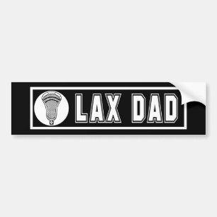 Autocollant De Voiture La lacrosse Parents l'adhésif pour pare-chocs de