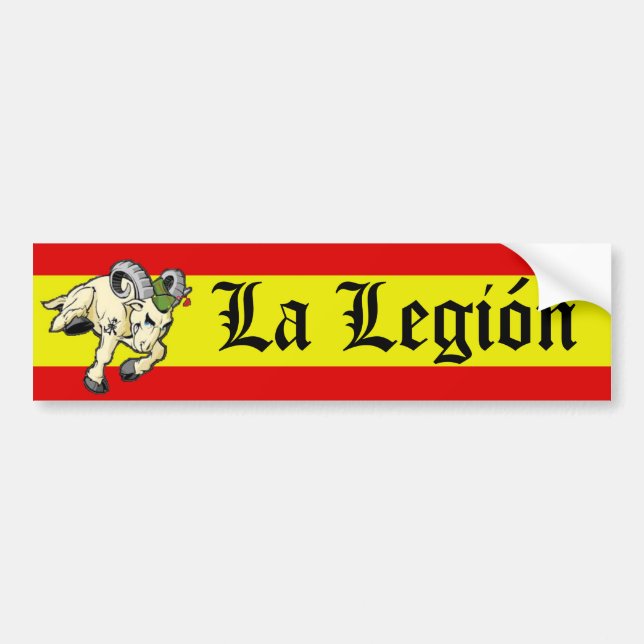Autocollant De Voiture La Legión (Devant)