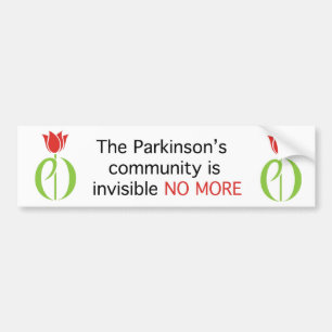 Autocollant De Voiture la maladie de Parkinson, la maladie de parkinsons,