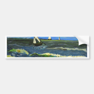 Autocollant De Voiture La mer à Saintes-Maries, Van Gogh