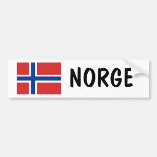 Autocollant De Voiture La Norvège