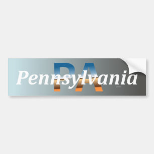 Autocollant De Voiture La Pennsylvanie