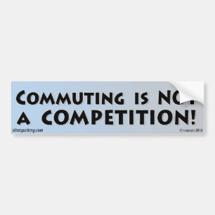 Autocollant De Voiture La permutation n'est pas une concurrence !