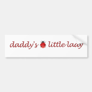 Autocollant De Voiture La petite dame du papa