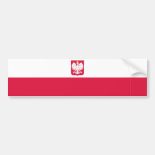 Autocollant De Voiture La Pologne/Polonais/drapeau polonais