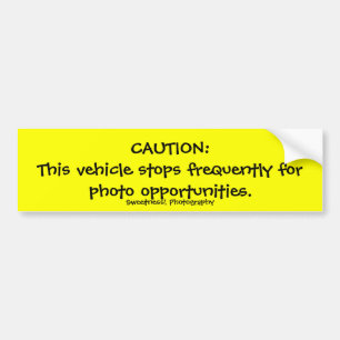 Autocollant De Voiture La précaution, fréquentent l'adhésif pour