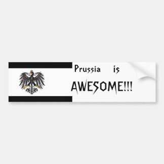 Autocollant De Voiture La Prusse Bumpersticker