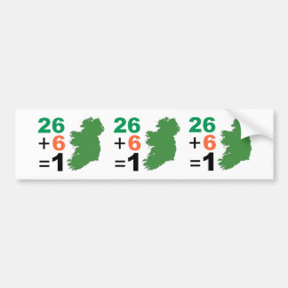 Autocollant De Voiture La République d'Irlande 26+Adhésif pour pare-chocs