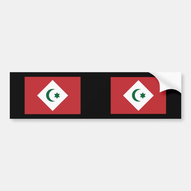 Autocollant De Voiture la République le Rif, Maroc (Devant)