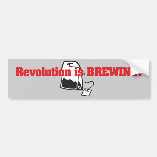 Autocollant De Voiture La révolution brasse (Devant)