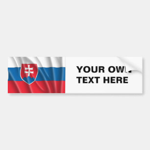 AUTOCOLLANT DE VOITURE LA SLOVAQUIE