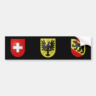 Autocollant De Voiture La Suisse - Berne - l'Oberhasli