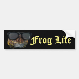 Autocollant De Voiture La vie de la grenouille