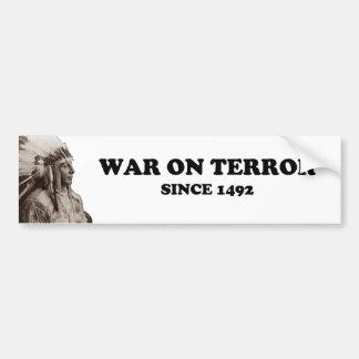 Autocollant De Voiture La vraie guerre contre le terrorisme