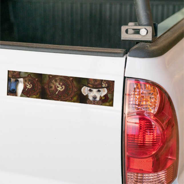 Autocollant De Voiture Labrador Retriever (Sur camion)