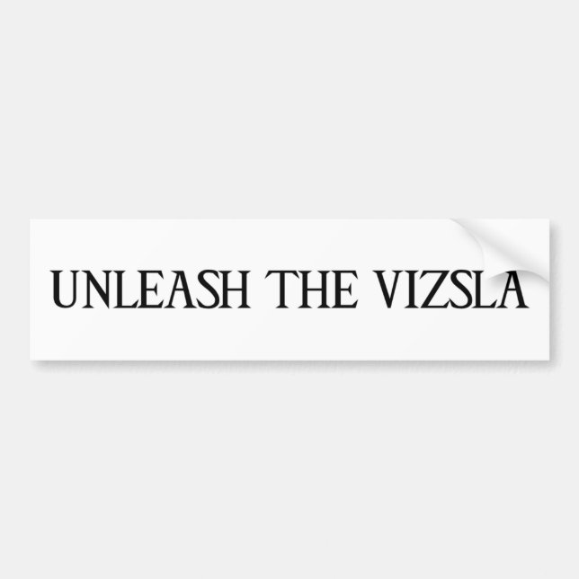 AUTOCOLLANT DE VOITURE LÂCHEZ LE VIZSLA (Devant)