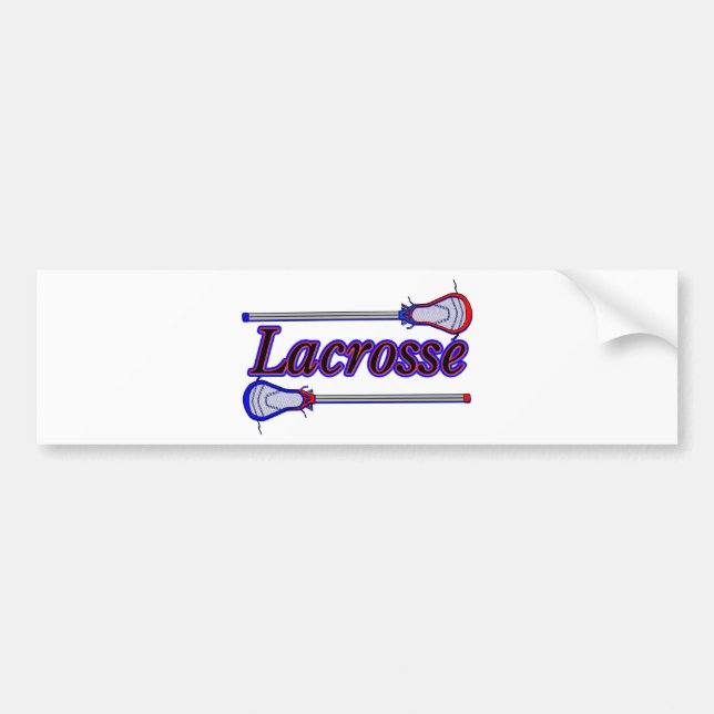 Autocollant De Voiture Lacrosse (Devant)