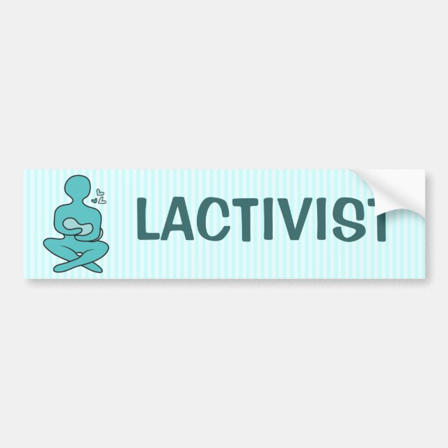 Autocollant De Voiture Lactivist (Devant)