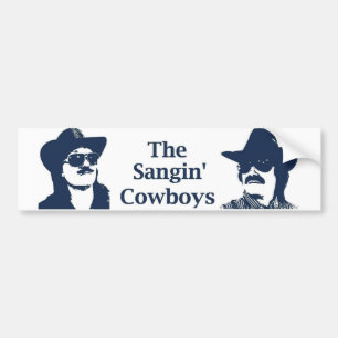 Autocollant De Voiture L'adhésif pour pare-chocs de cowboys de Sangin