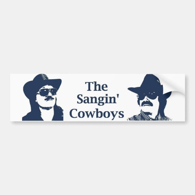 Autocollant De Voiture L'adhésif pour pare-chocs de cowboys de Sangin (Devant)
