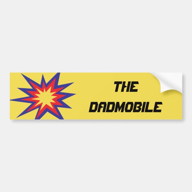 Autocollant De Voiture L'adhésif pour pare-chocs de DADmobile (Devant)