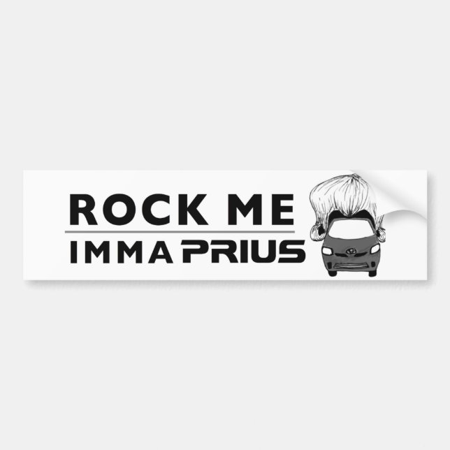 Autocollant De Voiture L'adhésif pour pare-chocs de Prius "me basculent (Devant)