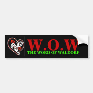Autocollant De Voiture L'adhésif pour pare-chocs de wow
