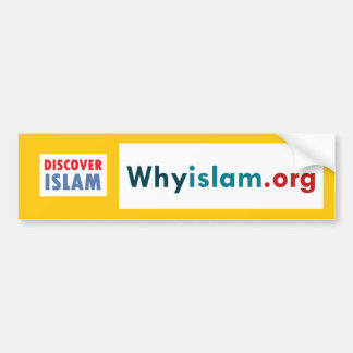 Autocollant De Voiture L'adhésif pour pare-chocs découvrent l'Islam (7)