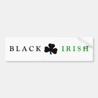 Autocollant De Voiture L'adhésif pour pare-chocs IRLANDAIS NOIR
