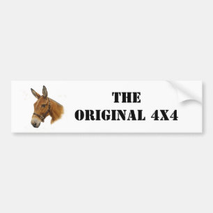 Autocollant De Voiture L'adhésif pour pare-chocs original de la mule 4x4