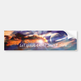 Autocollant De Voiture Laisser Brillant Votre Sticker À Trou De Lumière