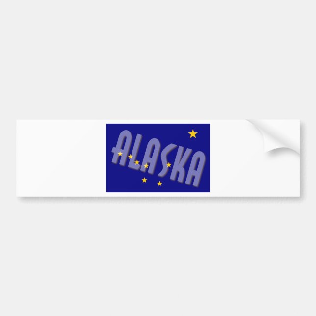 Autocollant De Voiture L'Alaska (Devant)